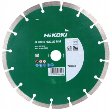 HIKOKI TARCZA DIAMENTOWA 230MM 773073 BETON CEGŁA