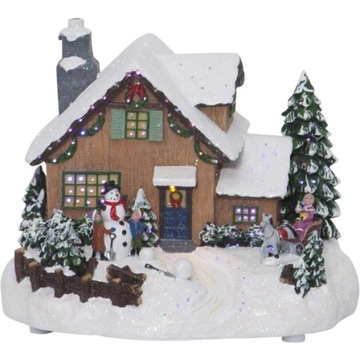 Szwedzka dekoracja świąteczna WINTERVILLE z LED