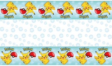 БОЛЬШОЙ НАБОР ШАРОВ НА ДЕНЬ РОЖДЕНИЯ XXL ПОКЕМОН ПИКАЧУ СТОЛОВЫЕ ПРИБОРЫ СКАТЕРТЬ