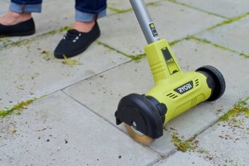 ЩЕТКА RYOBI НА АККУМУЛЯТОРАХ ДЛЯ ЧИСТКИ ШВОВ КАМЕННЫХ СТОРОТНЫХ 18V