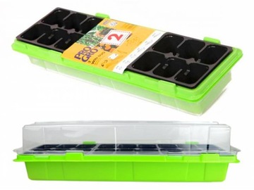 Мини-теплицы Вефи на подоконнике 2 шт по 18 горшков, пропагаторы для посева.