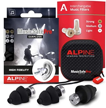 ALPINE MUSIC SAFE PRO ZATYCZKI DO USZU STOPERY BK!