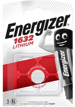 Литиевая батарея Energizer CR1632