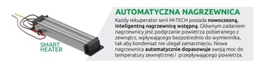 Рекуператор Wanas 415V HI-TECH + монтаж, SIEDLCE