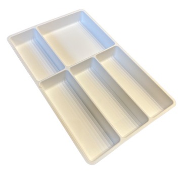 IKEA POJEMNIK NA SZTUĆCE BIAŁy STODJA