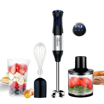 Immersion Hand Stick Blender Mixer with