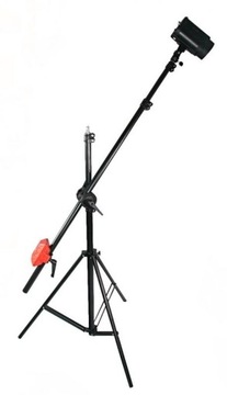 Statyw oświetleniowy żuraw BOOM 3m z przeciwagą