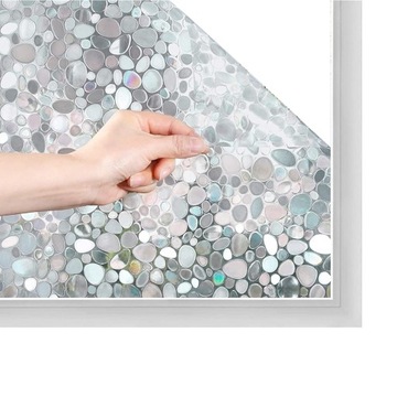 ОКОННАЯ ПЛЕНКА, ВИТРАЖНЫЙ ШПОН, МАСКИРУЮЩАЯ ПЛЕНКА БЕЗ КЛЕЯ, СТАТИЧЕСКАЯ