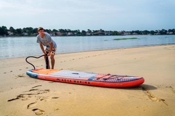 Надувной комплект SUP BOARD с веслом AQUA MARINA с веслом доска ATLAS 366 см