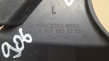 RÁMEČEK POUZDRO HALOGEN MERCEDES SPRINTER 906 A9068850253