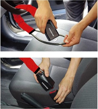 Противоугонный замок рулевого колеса автомобиля. Прочный, запираемый и прочный.