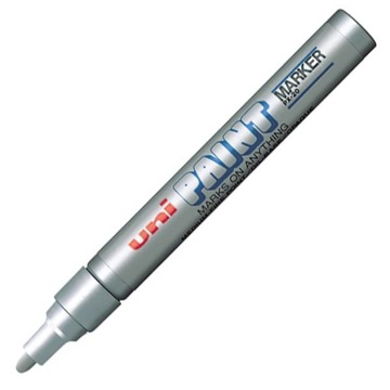 Marker do nagrobków olejowy Uni PAINT PX20 srebrny