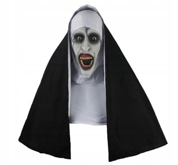 MASKA ZAKONNICA NUN horror halloween cosplay