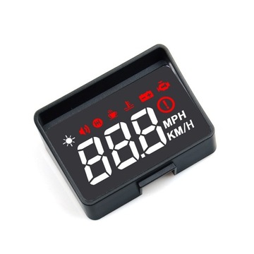 HUD HEAD UP DISPLAY OBD2 WYŚWIETLACZ LCD na szybę!