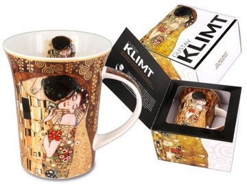 Kubek - Gustav Klimt, The Kiss