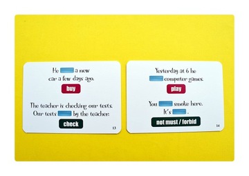 Веселый карточный английский. Матура Базовый. Языковые карты