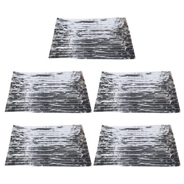 5 Pcs First Aid Blanket Survival Emergency for Outdoor Thermal Blankets