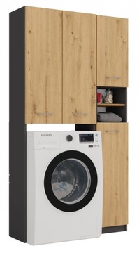 ZESTAW ŁAZIENKOWY MARPOL DD REGAŁ ANTRACYT ARTISAN