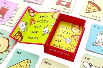 НАСТОЛЬНАЯ ИГРА: Булочка, Пицца, Кот, Сыр, Коза