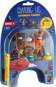 Among Us 2 Zestaw Figurki Crewmate 5-Pak Blister