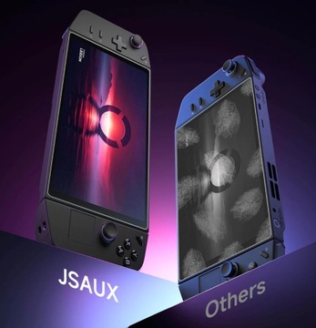 JSAUX 2x 9H Матовое закаленное стекло для Lenovo Legion Go с антибликовым покрытием GP0117