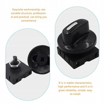 Переключатель скорости тепловентилятора 3