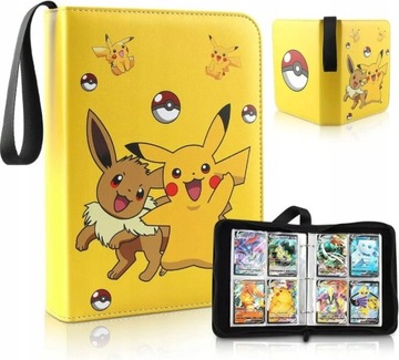 ALBUM NA KARTY SEGREGATOR 400 KART KLASTER PIKACHU PREMIUM + GRATIS