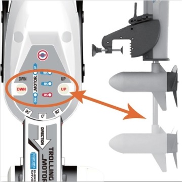 Электрически сложенное двигатель Haswing Comax 55 12V