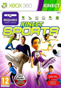 KINECT SPORTS на польском языке PL XBOX 360
