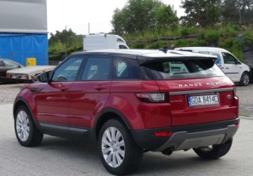 Land Rover Range Rover Evoque I SUV 5d Facelifting 2.0D TD4 180KM 2016 Land Rover Range Rover Evoque 2.0D 180KM 4X4 Automat Skora Alu Super Stan, zdjęcie 6