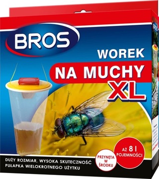 BROS pułapka worek na muchy XL