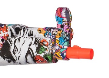 АВТОМАТИЧЕСКИЙ ПИСТОЛЕТ MP5K С ГЕЛЕВЫМИ ШАРАМИ СТРЕЛКА 2 В 1