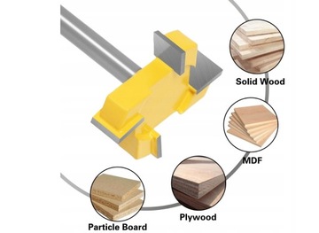 Фреза для строгания древесины с прямыми канавками 51x12,7 мм, 8 мм