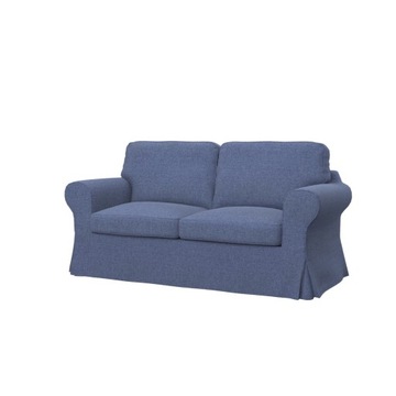 EKTORP Pokrycie sofy 2-os , Naturel Blue