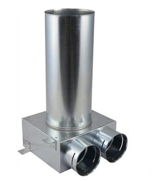 Рекуперация тепла, вентиляция, комплект элементов для рекуперации тепла, дом 160 м2