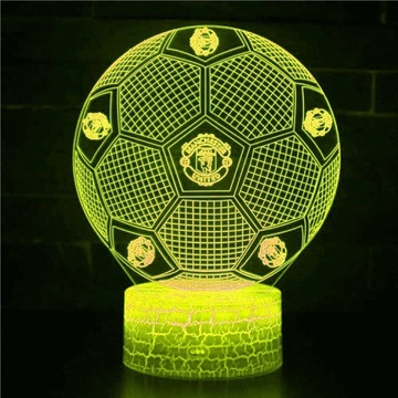 3D светодиодный ночник MANCHESTER UNITED Football