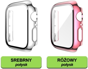 ЧЕХОЛ + ЗАКАЛЕННОЕ СТЕКЛО ДЛЯ APPLE WATCH 4 5 6 SE 2 3 40MM | ЧЕХОЛ-НАКЛАДКА