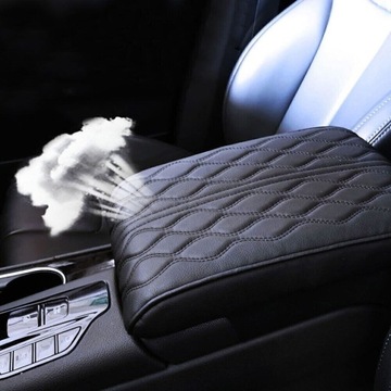 ЧЕРНЫЙ АВТОМОБИЛЬНЫЙ ПОДЛОКОТНИК, КРЫШКА ЦЕНТРАЛЬНОЙ КОНСОЛИ