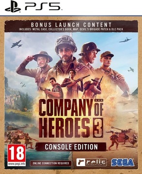Company of Heroes 3 Console Edition PS5 NOWA FOLIA