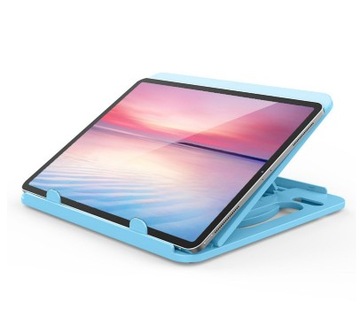 Подставка для ноутбука, охлаждение, вращение на 360°.