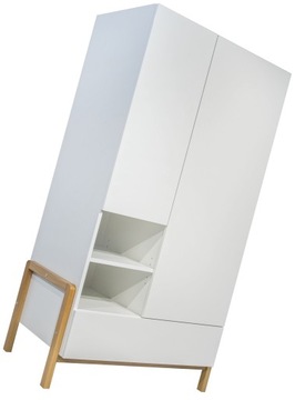 SKANDYNAWSKA SZAFA DLA DZIECI I MŁODZIEŻY == BIAŁA