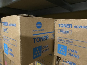 Toner Konica TN227C cyan 24 000 stron oryginał