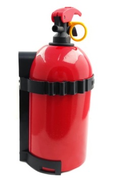 АВТОМОБИЛЬНЫЙ ОГНЕТУШИТЕЛЬ ПОРОШКОВЫЙ 1 КГ С АВТОМОБИЛЬНЫМ ДЕРЖАТЕЛЕМ + КРЫШКОЙ