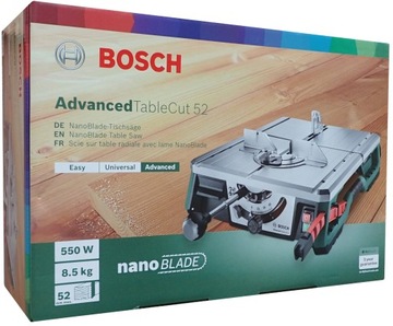 Настольная пила 0603B12001 550 Вт Bosch AdvancedTableCut Advanced TableCut 52