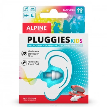 Zatyczki do uszu dla dzieci Alpine Pluggies Kids