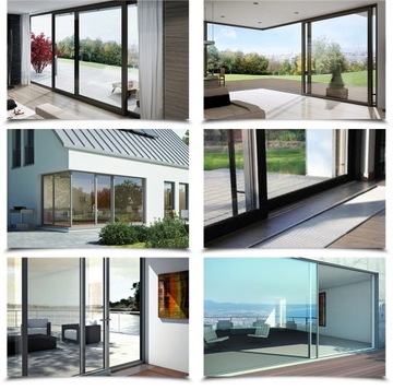 ОКНА НИЗКОПОРОГОВЫЕ РАЗДВИЖНЫЕ ТЕРРАСНЫЕ ДВЕРИ HST 200см x 230см На заказ