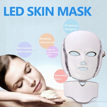 Профессиональная светодиодная маска PHOTON FACE NECK