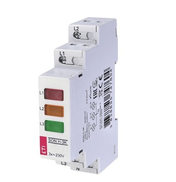 Lampka sygnalizacyjna LED 3F kolorowa ETI SON H-3K