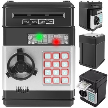 SKARBONKA SEJF BANKOMAT ELEKTRONICZNY NA PIN