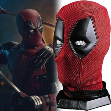MASKA NA DEADPOOL MASK DZIANINOWY COSPLAY DZIANA NAKRYCIA GŁOWY